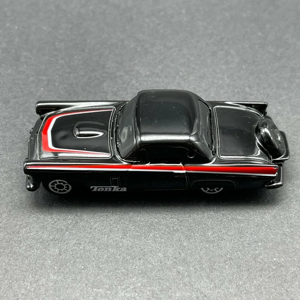 Maisto Tonka 1956 56 Ford Thunderbird Tbird Diecast Car Black Diecast 1/64 Scale